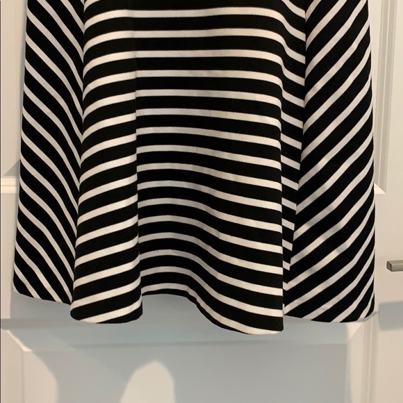 Classic Black and White Stripes Michael Kors Dress - Picture 3 of 6